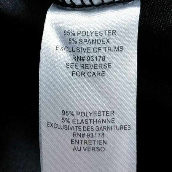 T Tahari Womens Dress sz S new nwt $98 Black Illusion Studded Scuba Stretch o507 - Picture 10 of 12